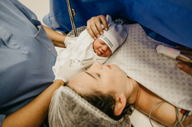 mother and baby